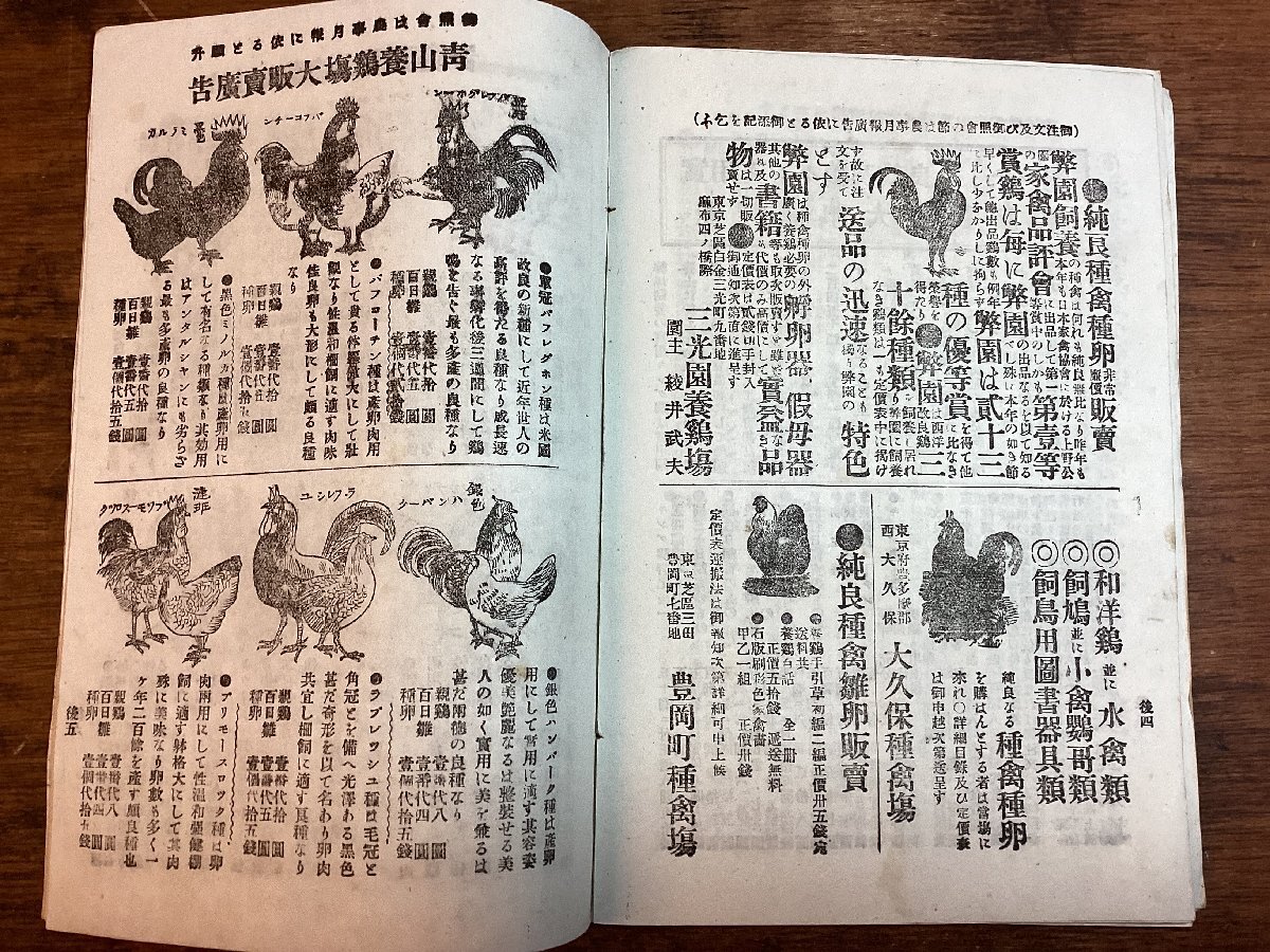 LL-7592■送料込■ 農事 月報 1902年 1月 農業 農科 農学 野菜 果樹 養鶏 耕牧 印刷物 /くFUら