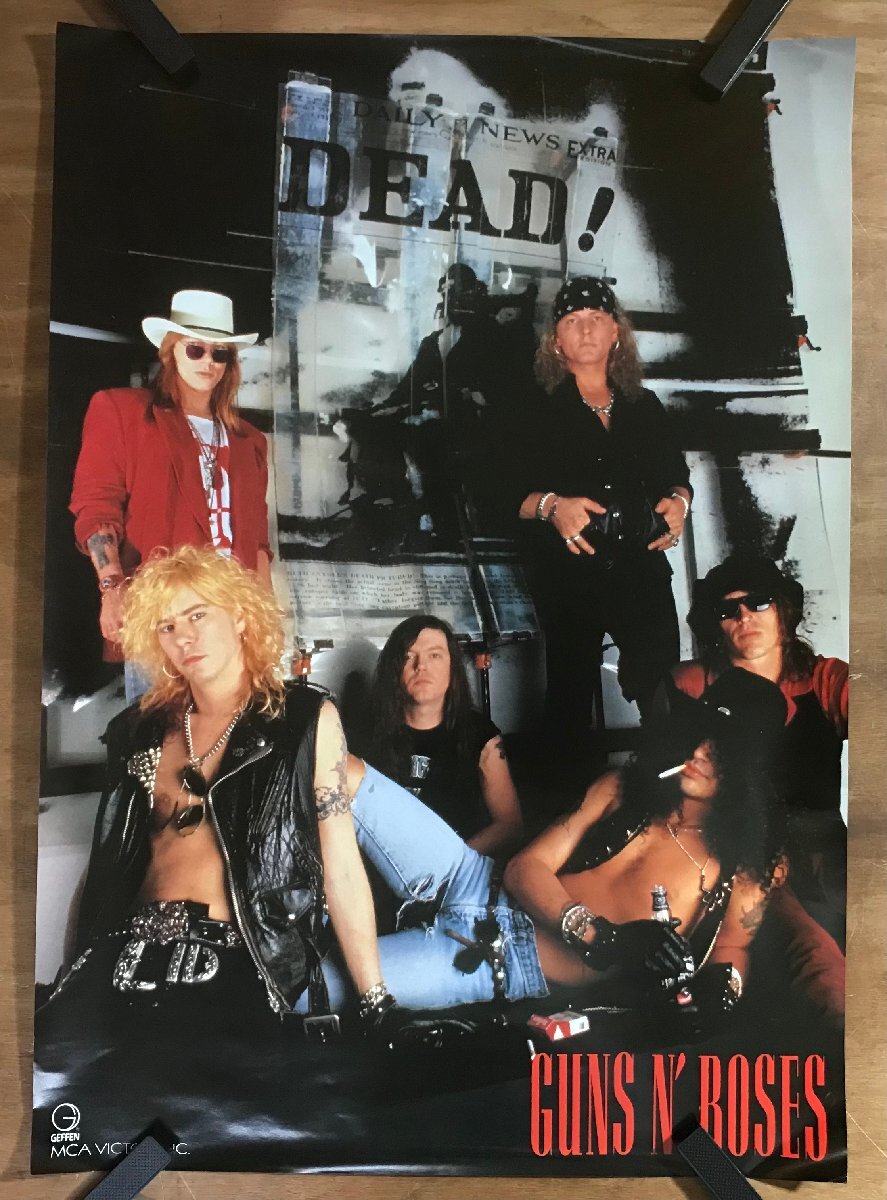 KK-6815 ■送料込■ Guns N' Roses ガンズ・アンド・ローゼズ 歌手 バンド ロックバンド ポスター 印刷物 レトロ アンティーク/くMAら_画像1