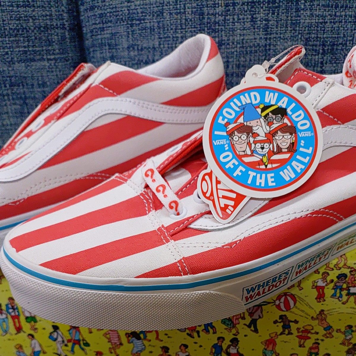 未使用 バンズ VANS 27 5cm ウォーリー を探せ ローカット 未使用 バンズ VANS 27 5cm ウォーリー を探せ ローカット