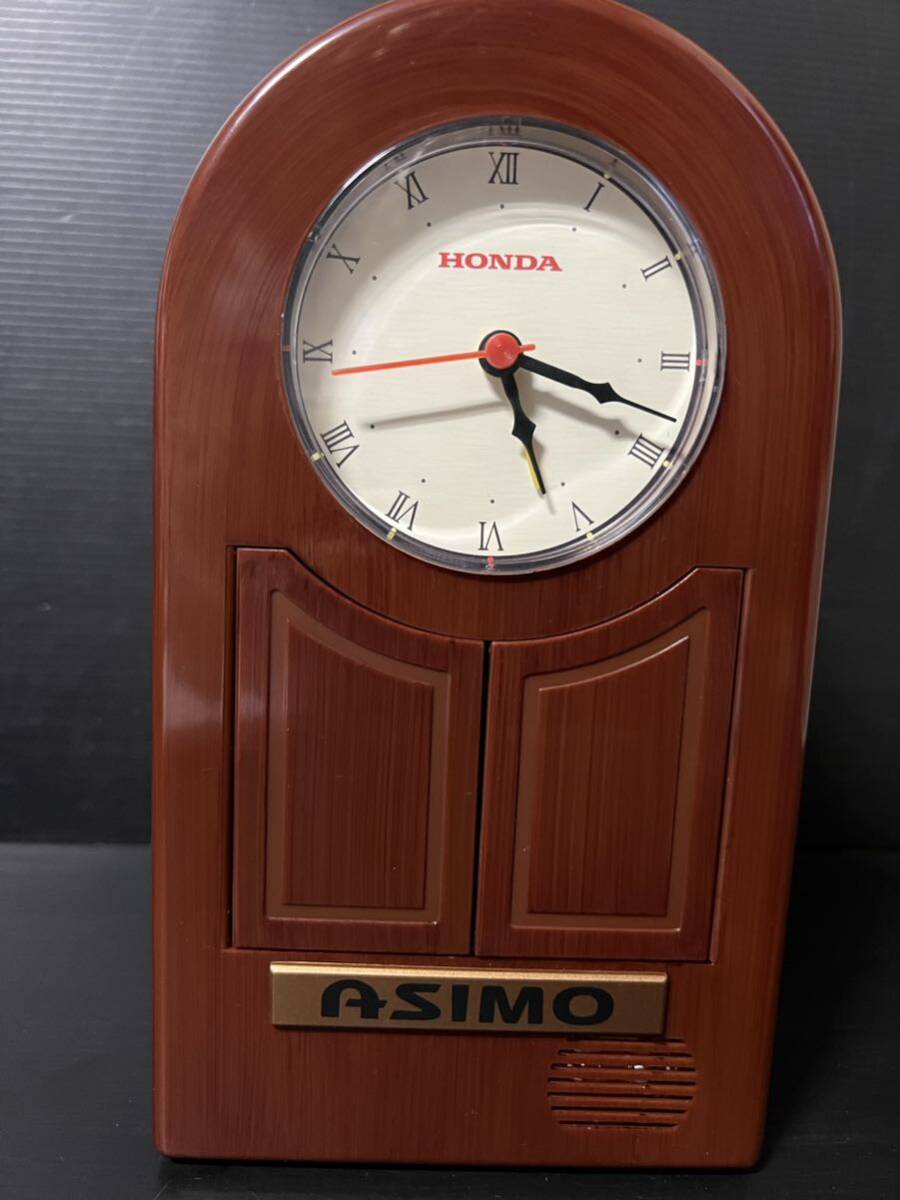 未使用品HONDA ASIMOからくり時計　正常動作確認済み_画像2