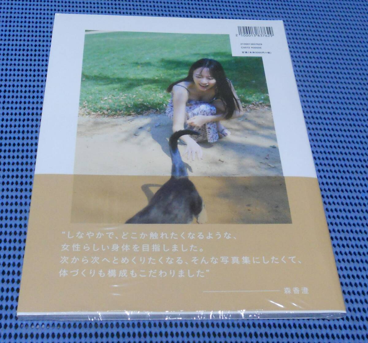 ★送料無料！★未読品★森香澄 ファースト写真集 『すのかすみ。』★楽天ブックス限定カバー★梱包外ビニールの側面下部に開封あり★_画像2