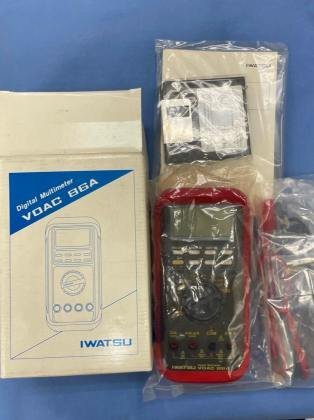 【未使用】IWATSUデジタルマルチメータ VOAC 86A （I/F RS232C 付き）の画像5