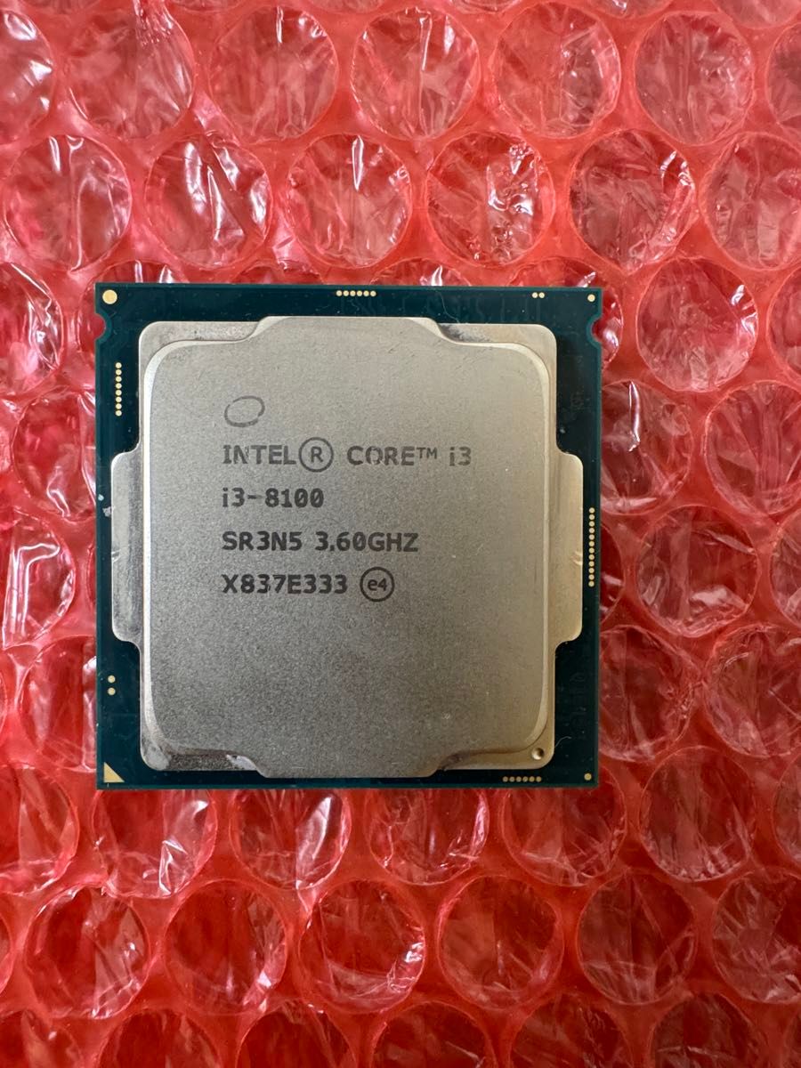 CPU intel core i3 8100 第8世代 動作確認品