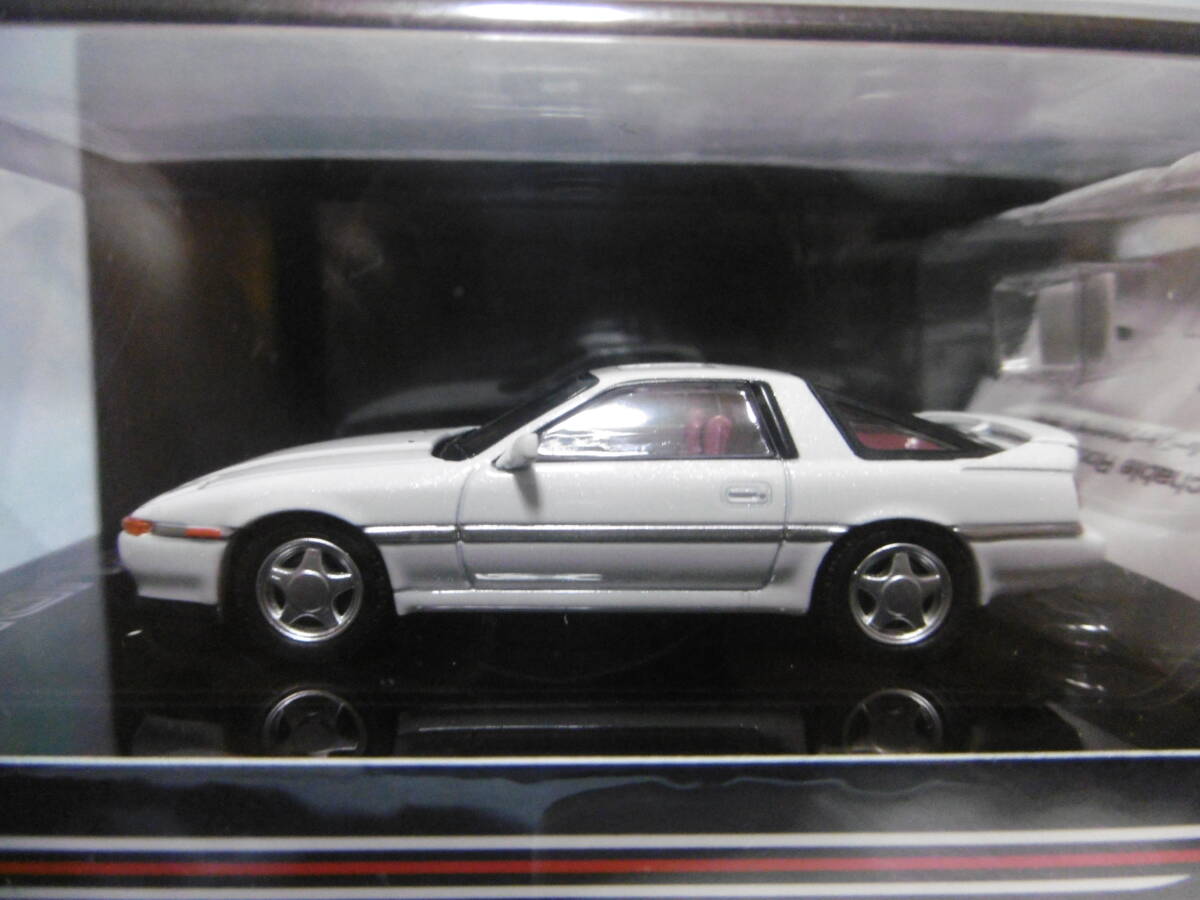 未開封新品 Hobby japan 1/64 Toyota SUPRA (A70) 2.5GT TWIN TURBO Limited with Outer Sliding Sunroof Parts Suer White Pearl Mica_画像2