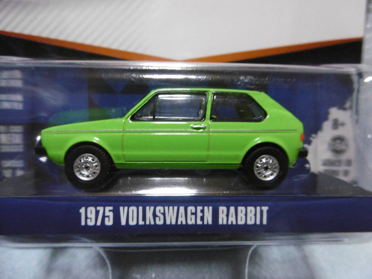 未開封未使用品 GREENLiGHT グリーンライト CLUB V-DUB 1975 & 1977 VOLKSWAGEN RABBIT 2台組 の画像3