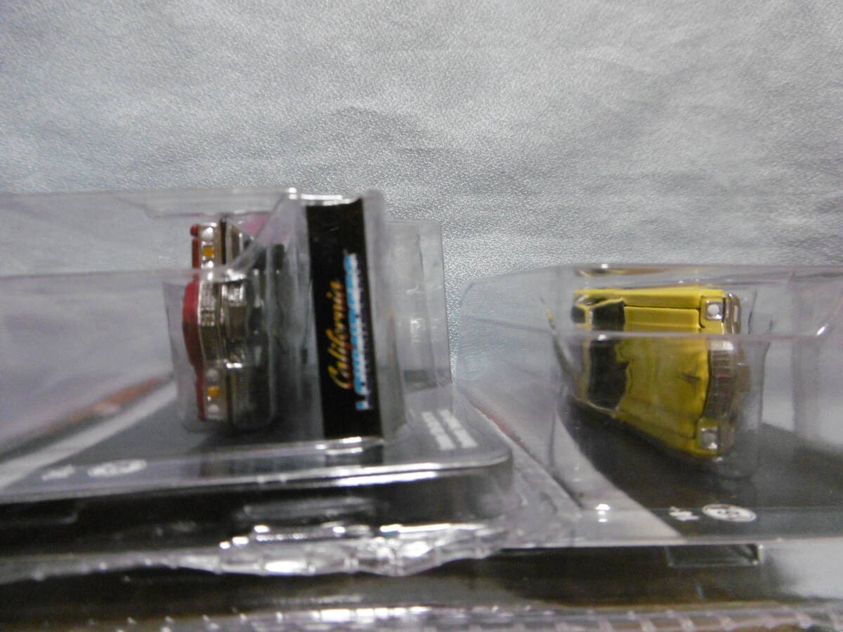 未開封未使用品 GREENLiGHT グリーンライト California LOWRIDERS 1971 CHEVROLET MONTE CARLO & 1973 CADILLAC COUPE DEVILLE 2台組の画像8