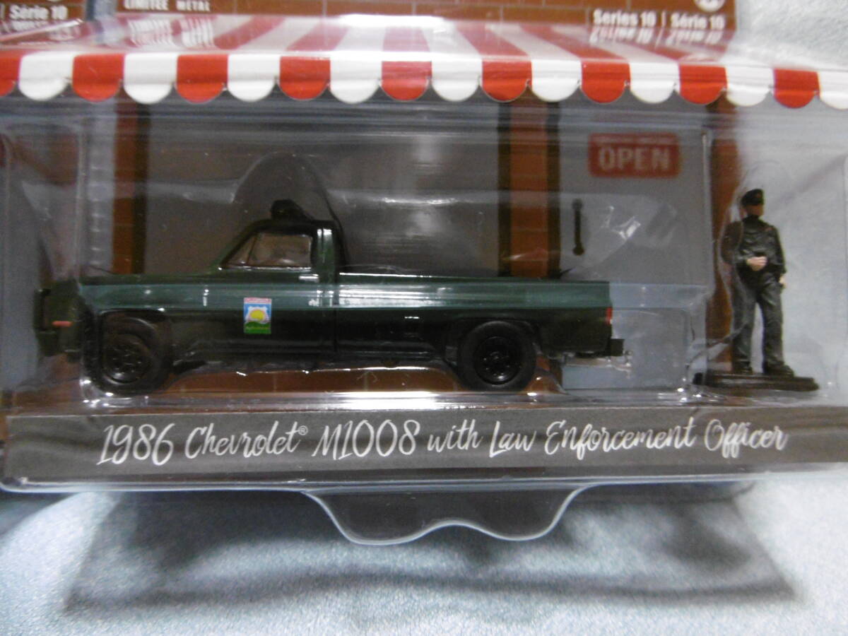 未開封未使用品 GREENLiGHT グリーンライト The HOBBY SHOP Series10 1986 Chevrolet M1008 & 1996 Ford Brono Eddie Bauer 2台組 の画像3