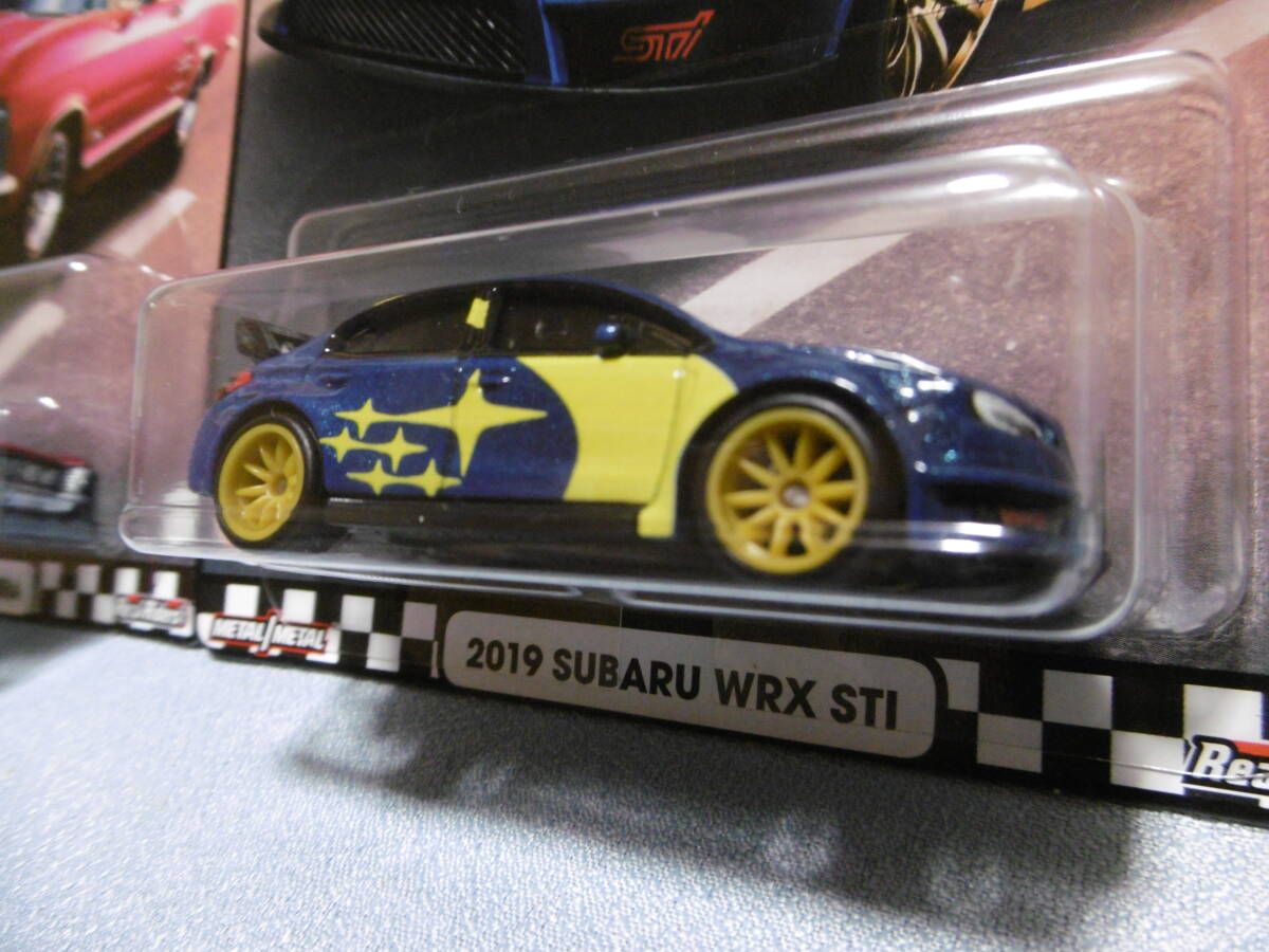 未開封未使用品 HOT Wheels BOULE VARD 2019 SUBARU WRX STI & '64 BUICK RIVIERA 2台組_画像4