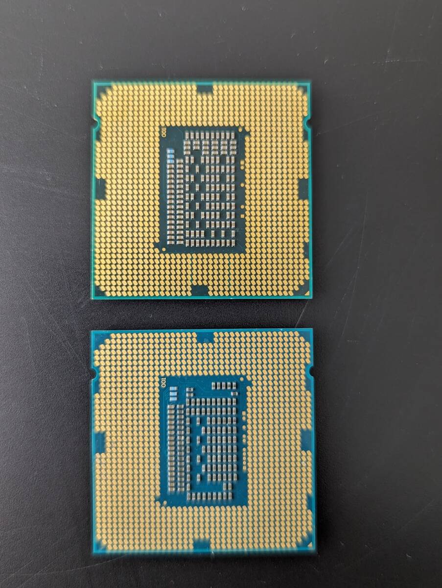 ジャンク 動作未確認 CPU 70枚 まとめ 大量 インテル INTEL CORE i5-3450×60/i5-4570×2/i5-3470×1 他 PCパーツ ジャンク 現状の画像9