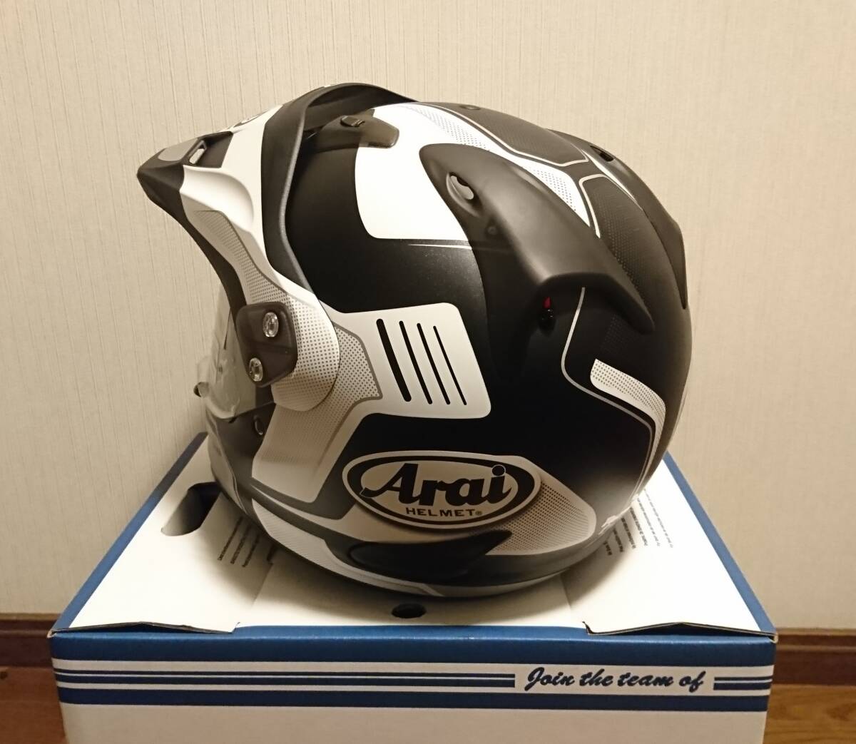 アライ ヘルメット ツアークロス3 ビジョン M（57・58cm) ヴィジョン 白 ARAI HELMETの画像5