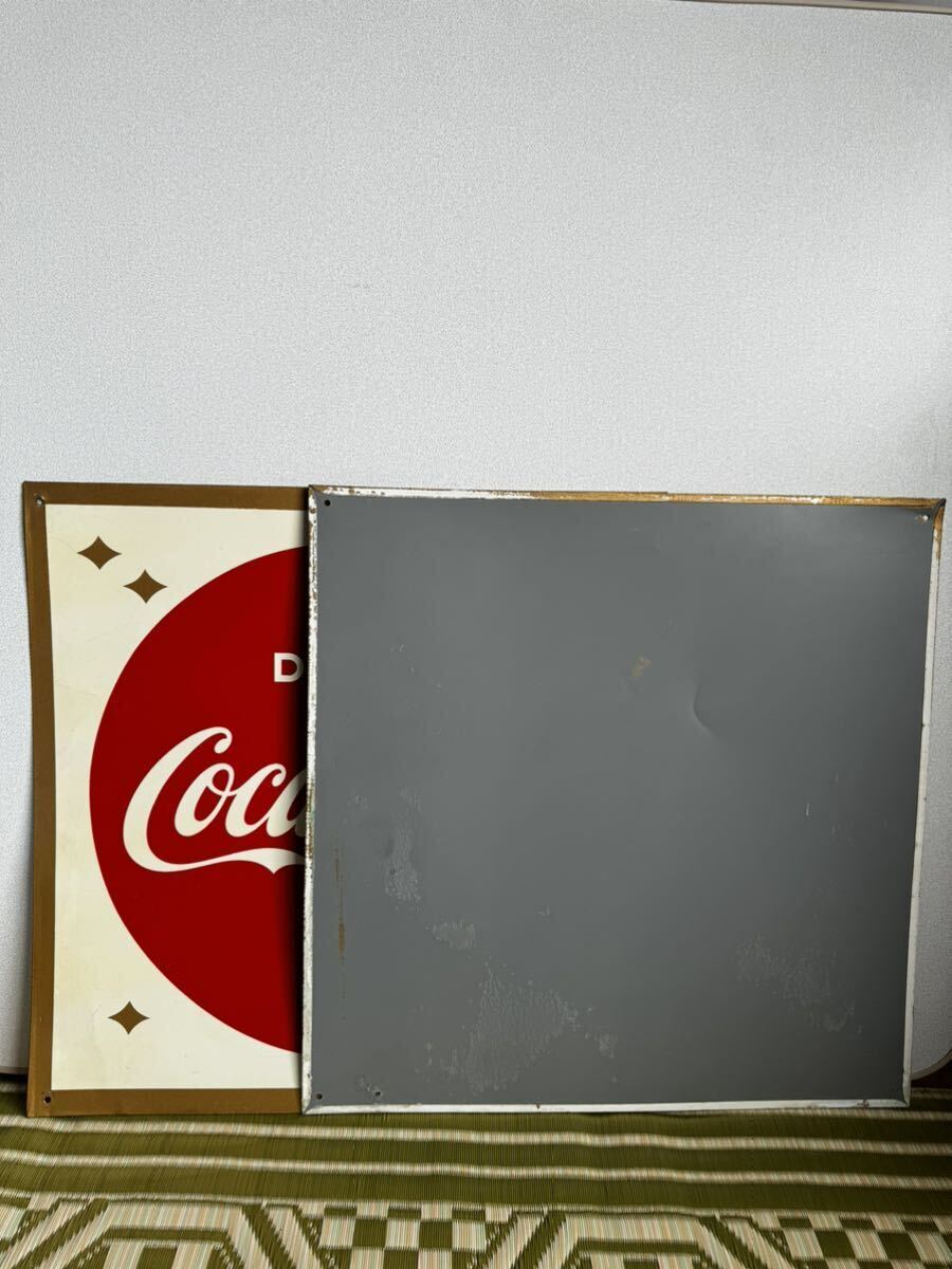  that time thing Coca Cola fan ta.. signboard present condition 2 sheets 