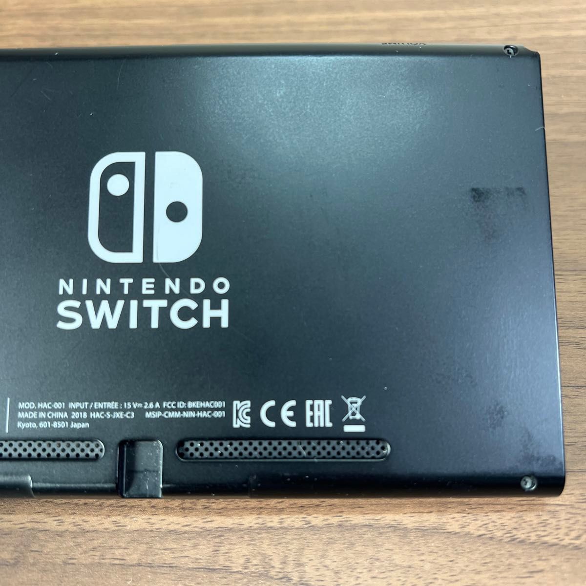 ★2018年製★ Nintendo Switch HAC 旧型 本体 ジャンク品 ソフト読込OK