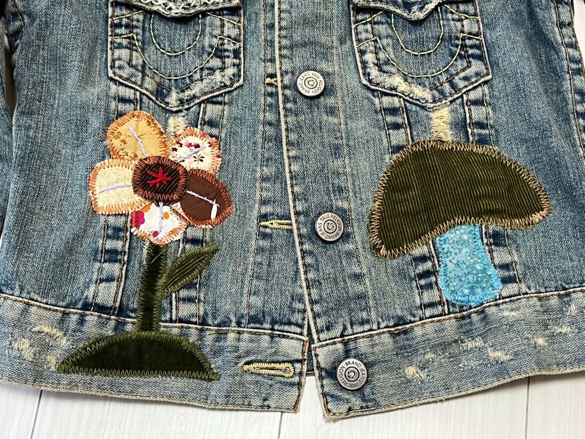 限定 TRUE RELIGION トゥルーレリジョン デニムジャケット 限定 TRUE RELIGION トゥルーレリジョン デニムジャケット