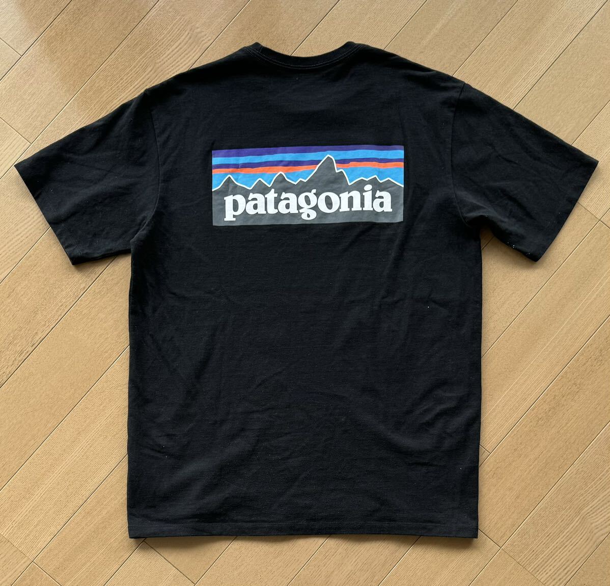 【美品】patagonia パタゴニア レスポンシブル Tシャツ ブラック サイズS_画像1