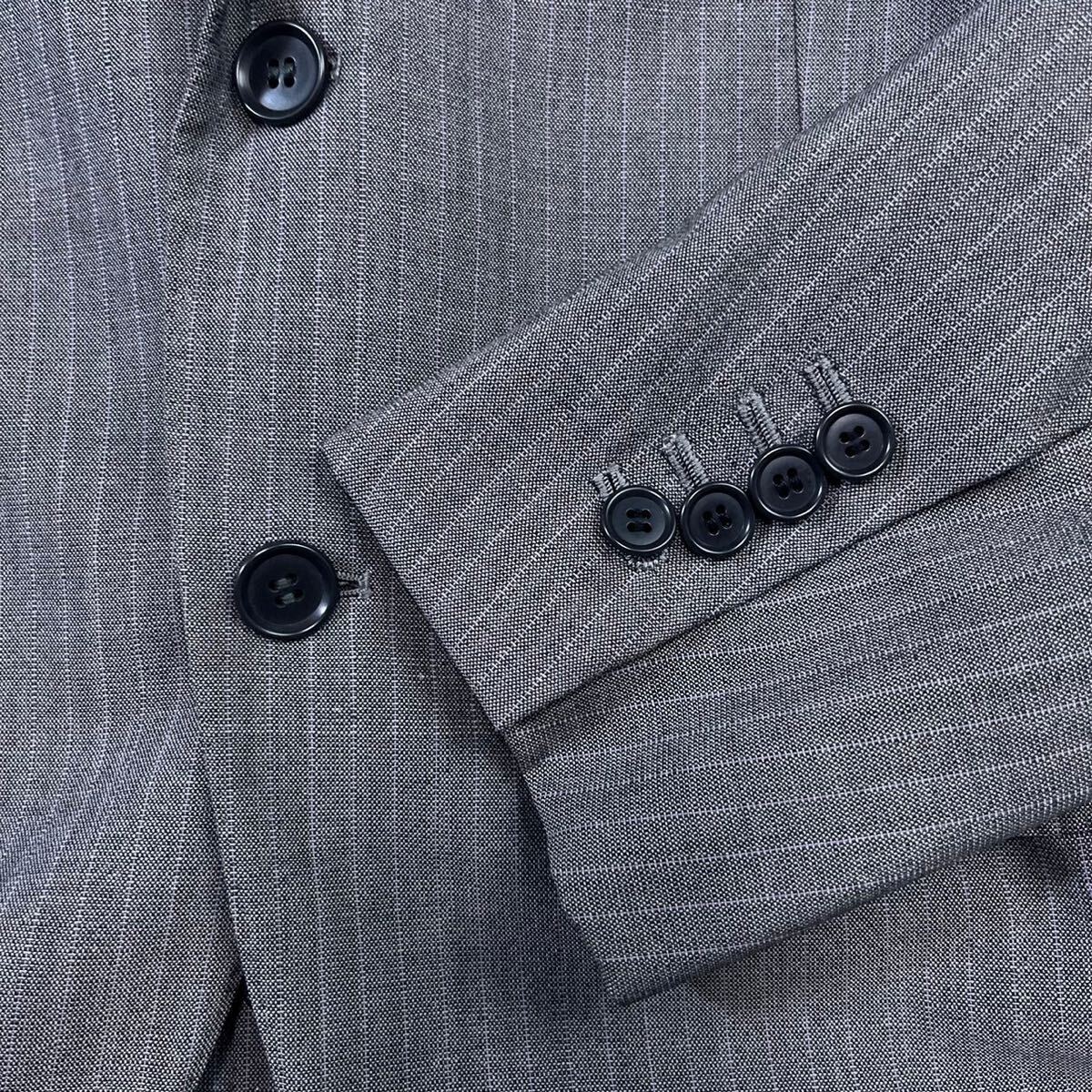  кольцо жакет [ высший класс. товар .]RING JACKET костюм выставить tailored jacket полоса серый 