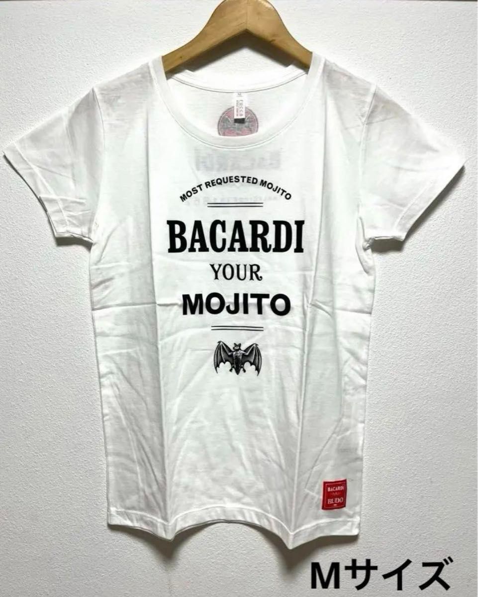 【新品・未使用】BACARDI   バカルディ　Tシャツ　ホワイト　Mサイズ