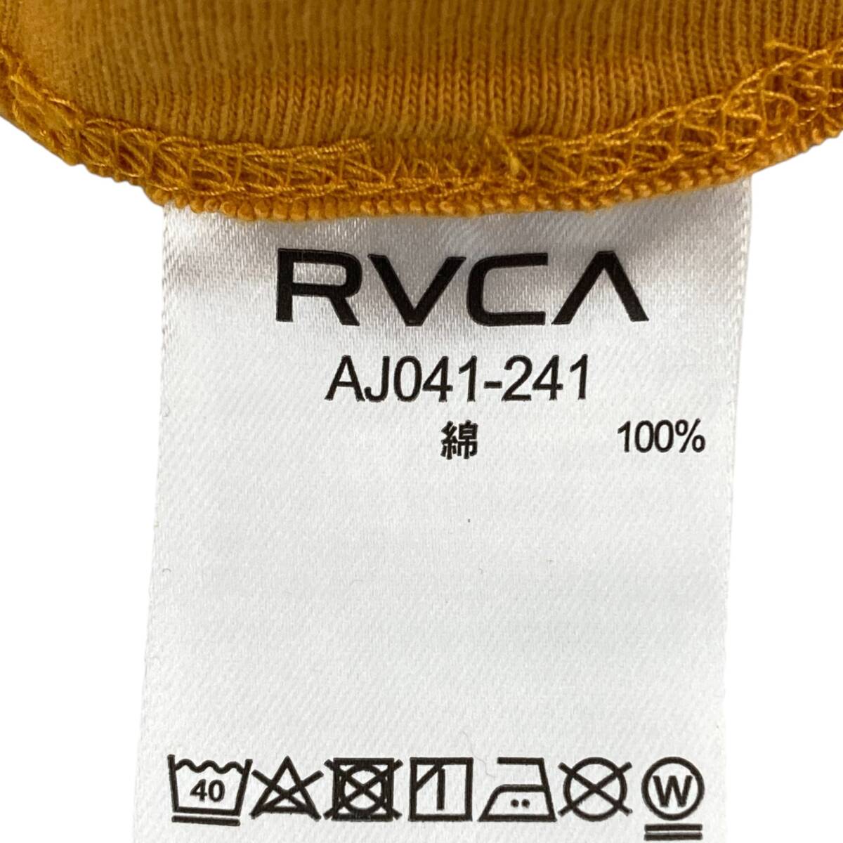 189RVCA ルーカ トップス Tシャツ カットソー AJ041-241 半袖 シンプル メンズ マスタード M_画像8