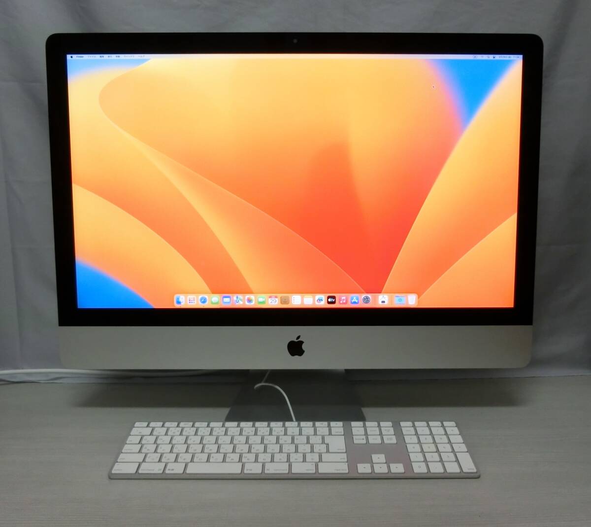 ●○iMac Retina 5K 27inch 2017/i7-7700K 4.2G/メモリ16G/512GB SSD/Radeon Pro 580/MNEA2J/A○●