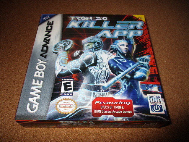 新品 （北米版）ゲームボーイアドバンス レアソフト TRON 2.0 KILLER APP（トロン２ キラーアプリ）※過去作アーケード版収録 GBA