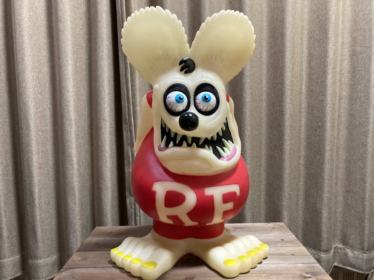 RAT FINK ラットフィンク 24インチビッグバンク 貯金箱 蓄光の画像1