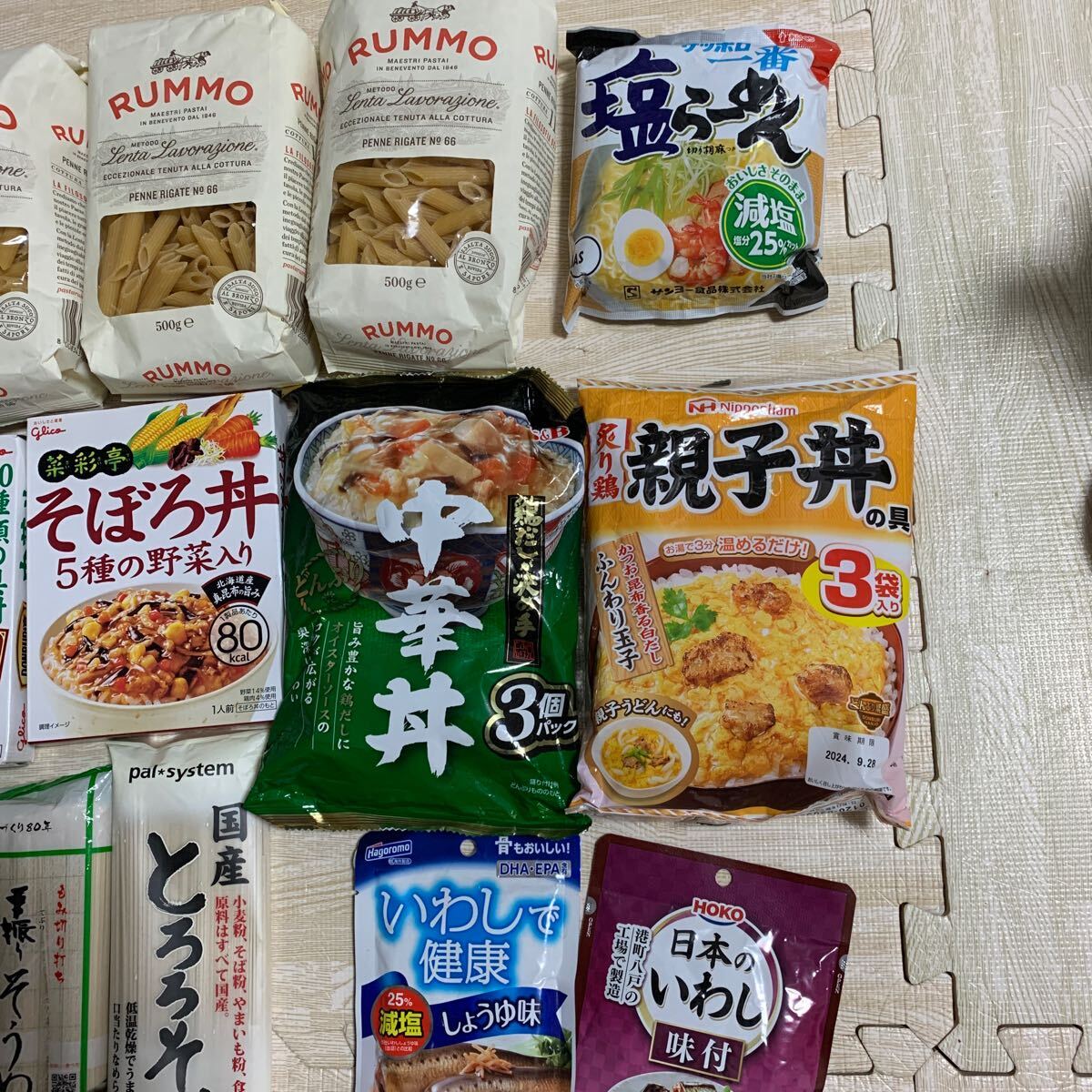 食品詰め合わせ★食料品★21点セット★パスタ カレー そうめん そば 中華丼 親子丼 オートミール いわし 素麺 まとめて★まとめ売り_画像3