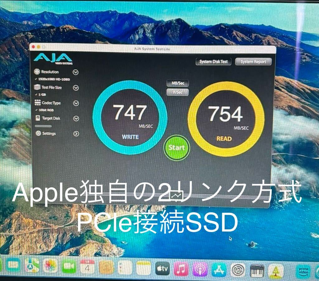 美品Mac mini Late 2014/Core i7/3.0GHz/16GB/ Apple純正pcl接続SSD 256 GB /HDD 1TB の画像10