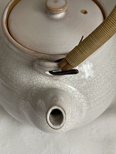 【送料無料】萩焼 急須 大屋窯 大きいサイズ 陶器 陶印ありの画像6