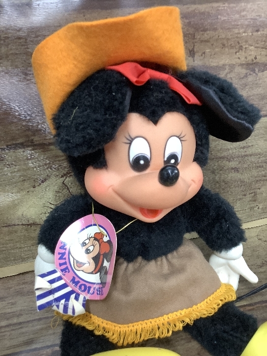 O1d MINNIEMOUSE minnie Chan Young Epo k company Western look present condition goods diameter approximately 30 centimeter 