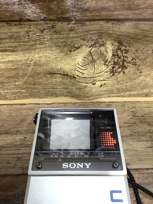 D1d SONY FD-20 watchman electrification operation not yet verification. junk Sony 1983 year made present condition goods 