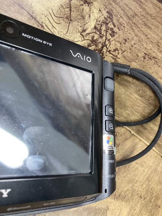 E2d SONY VAIO ソニー バイオ VGN-UX90S モバイルパソコン ミニ パソコン 動作未確認 現状品の画像3