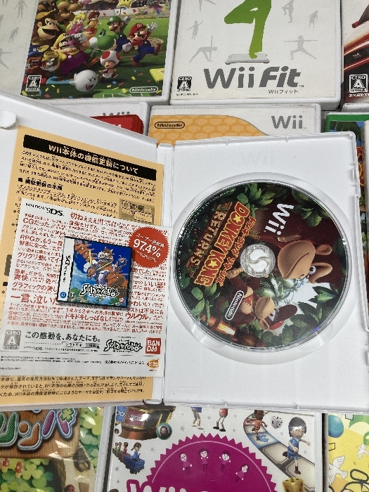 R3a NINTENDO ニンテンドー Wii ウィー ソフト 大量 おまとめ セット ポケモン ドンキー マリオ カービィ ゼルダ 大乱闘 パーティの画像8