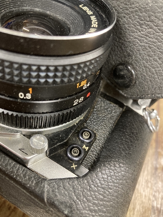 E2i KONICA コニカ AUTOREX 28mm F3.5 一眼レフ フィルムカメラ カメラ 写真 趣味 コレクション 動作未確認 現状品_画像7