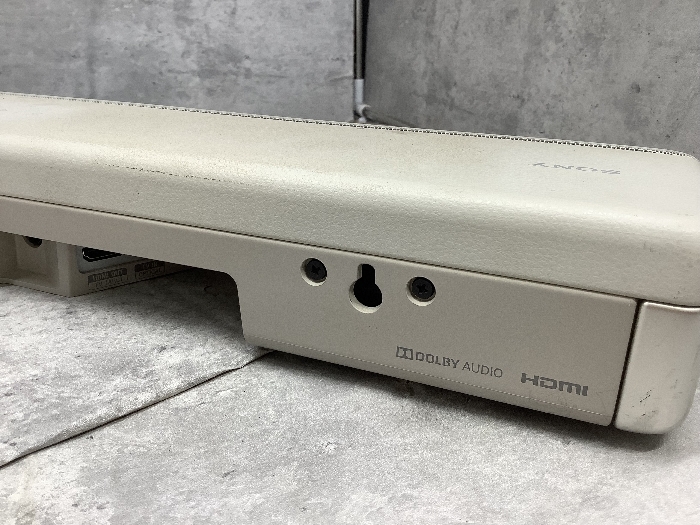 C3a SONY ソニー サウンドバー HT-S200F Bluetooth ワイヤレス サブウーファー クリームホワイト 現状品の画像8