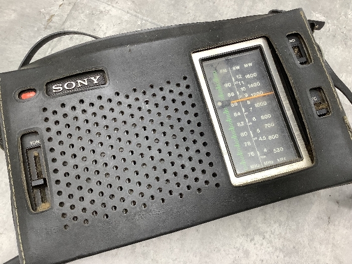 G2a SONY ソニー ラジオ ICF-5350 ICF-29 AM FM 昭和レトロ 2個セット 現状品_画像7