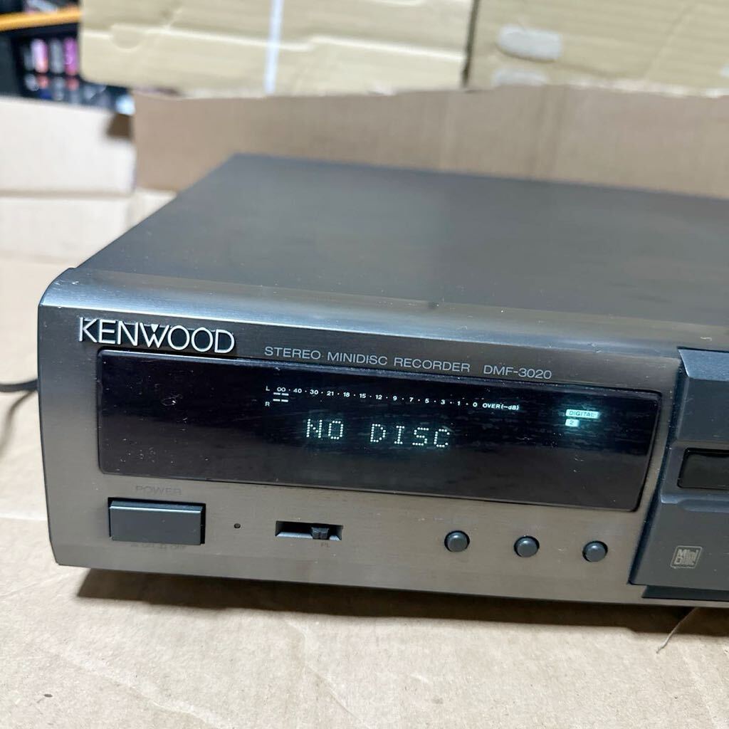 a-7016)* KENWOOD Kenwood DMF-3020 MD магнитофон б/у текущее состояние товар 