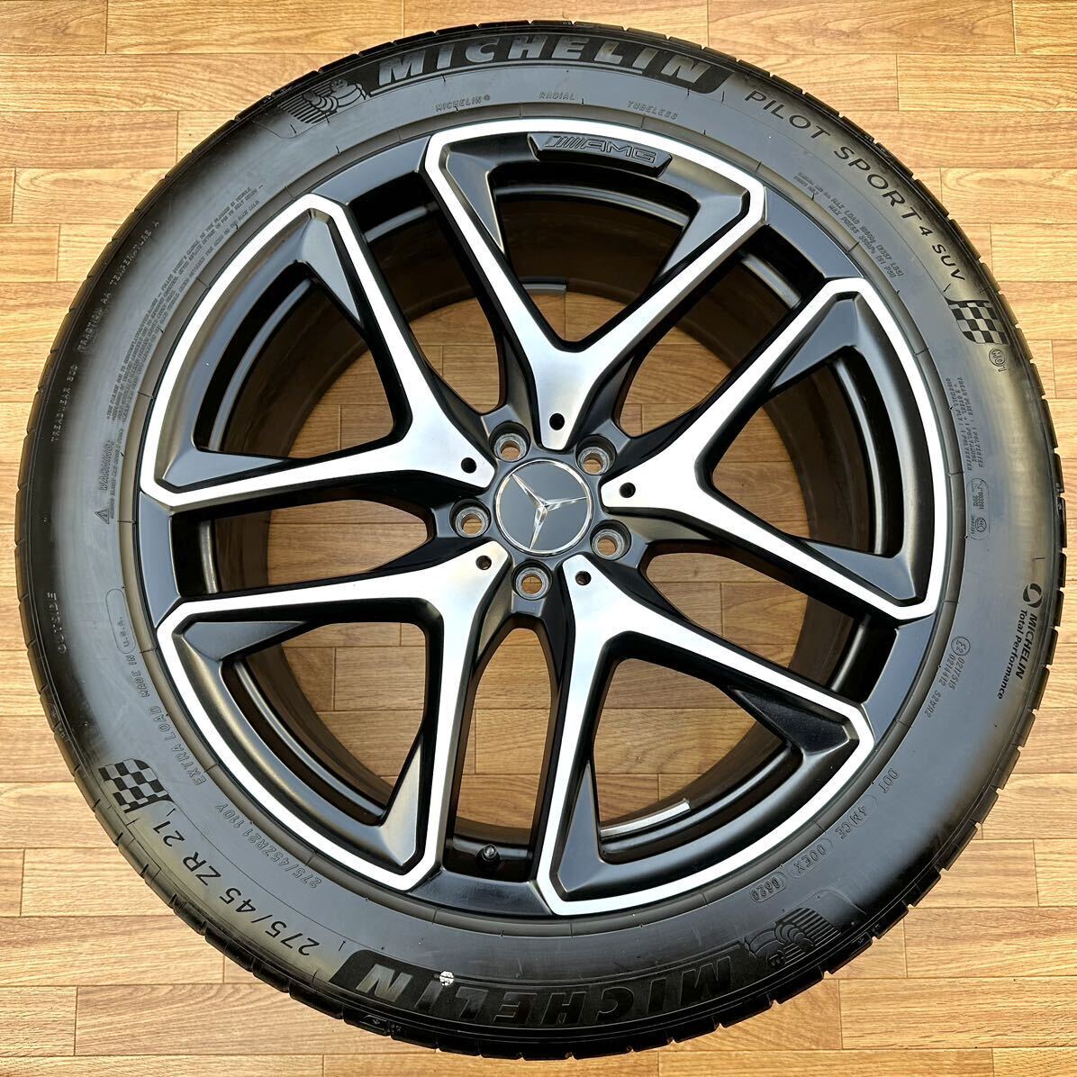 ベンツ AMG GLEクラス GLE53 W167純正 21インチ ホイール★MICHELIN ベンツ承認タイヤ 4本セット★X167 GLS GLクラスの画像6