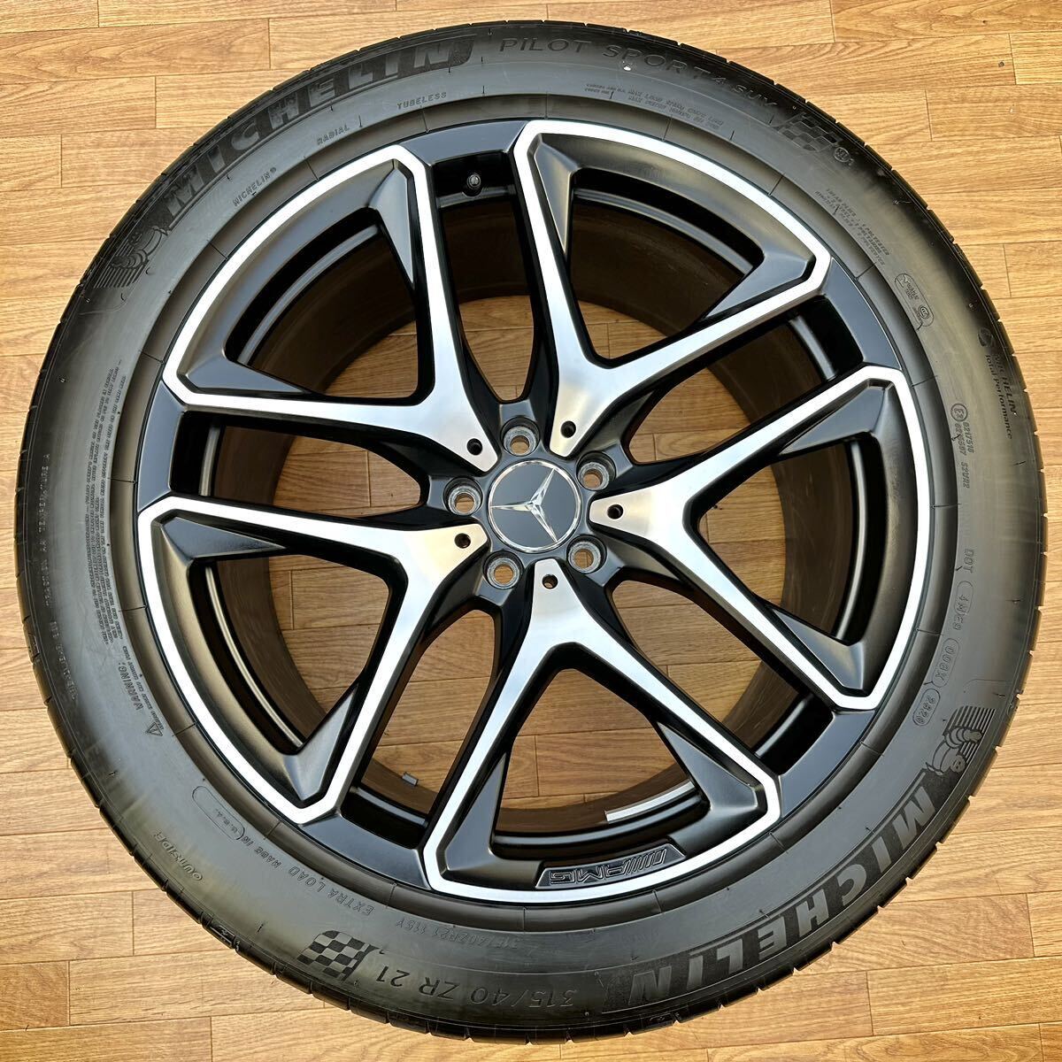 ベンツ AMG GLEクラス GLE53 W167純正 21インチ ホイール★MICHELIN ベンツ承認タイヤ 4本セット★X167 GLS GLクラス_画像7