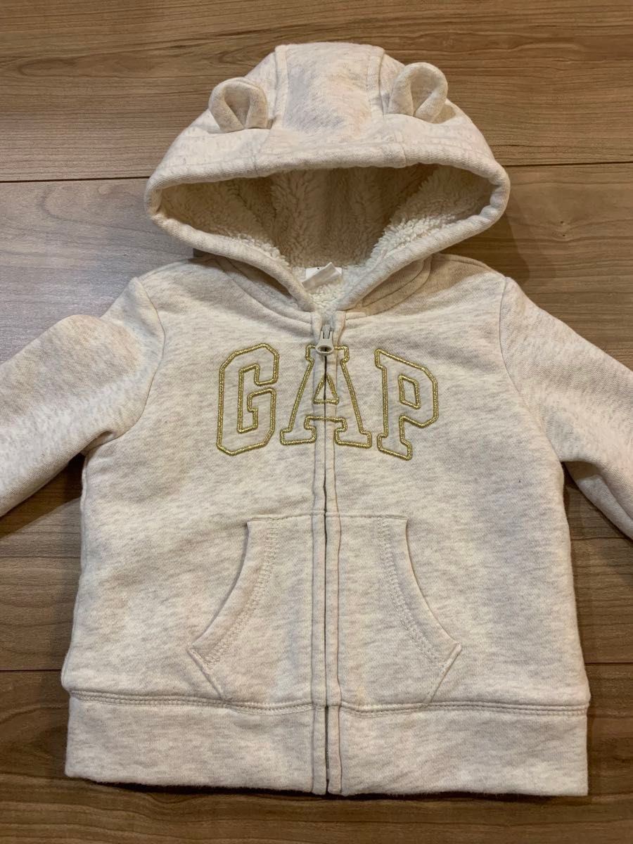 GAP  ギャップ　ベビー　スウェット　パーカー　パンツ　セットアップ　上下セット　裏起毛　3-6momth