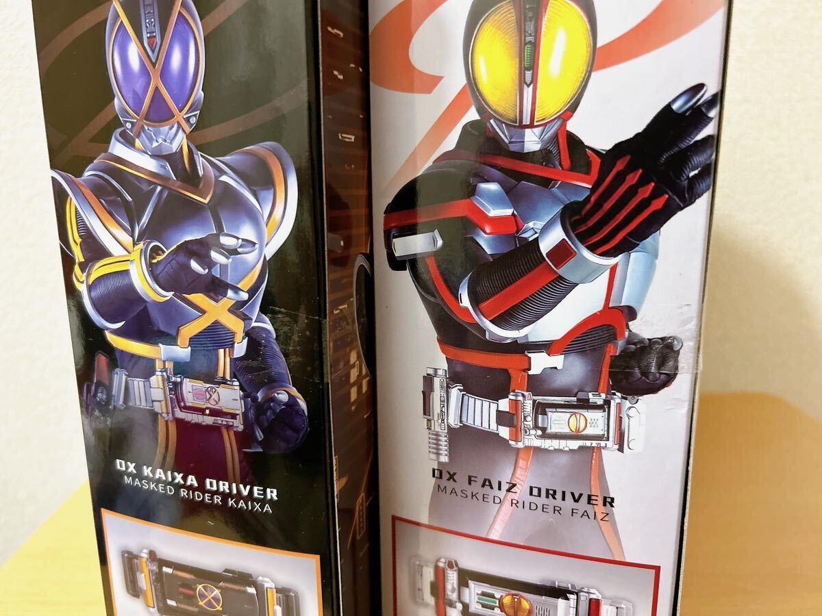 日本未発売 仮面ライダー555 DXファイズドライバーDXカイザドライバー セットBANDAI 仮面ライダーファイズ 海外限定_画像6