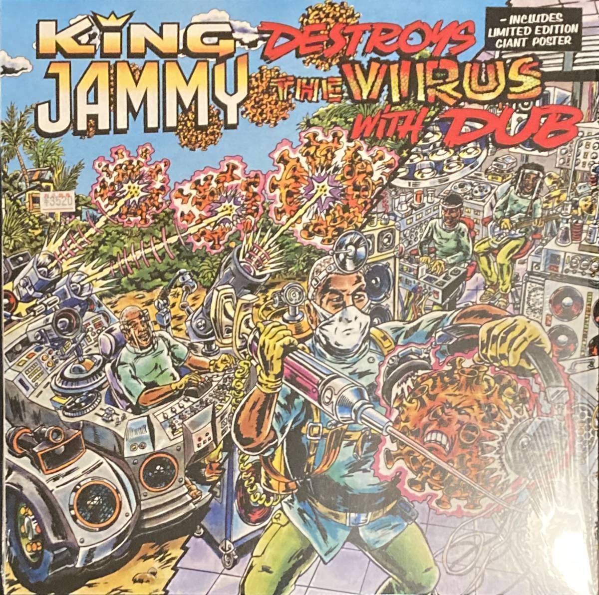 King Jammy - Destroys The Virus With Dub レゲエ・ダブ_画像1