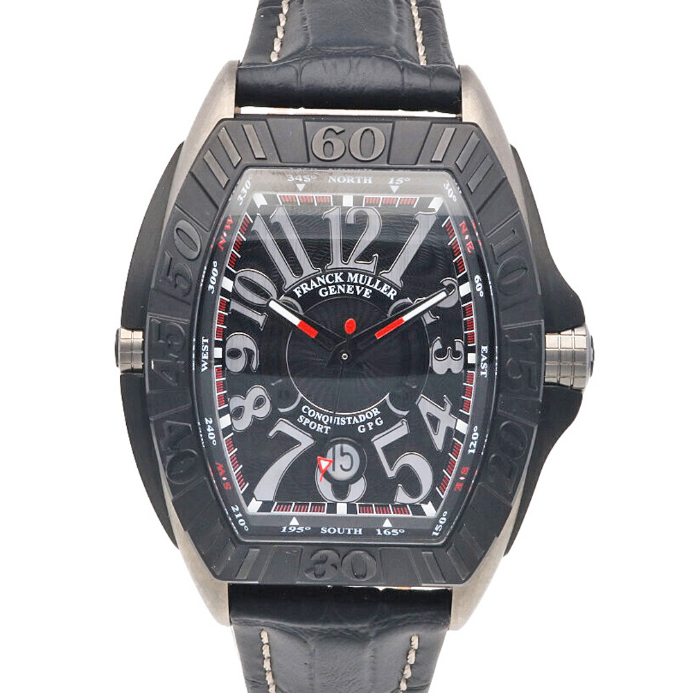 フランクミュラー コンキスタドール・グランプリ 腕時計 時計 チタン 8900 SCDTGPGBL 自動巻き メンズ 1年保証 FRANCK MULLER 中古 美品_画像1