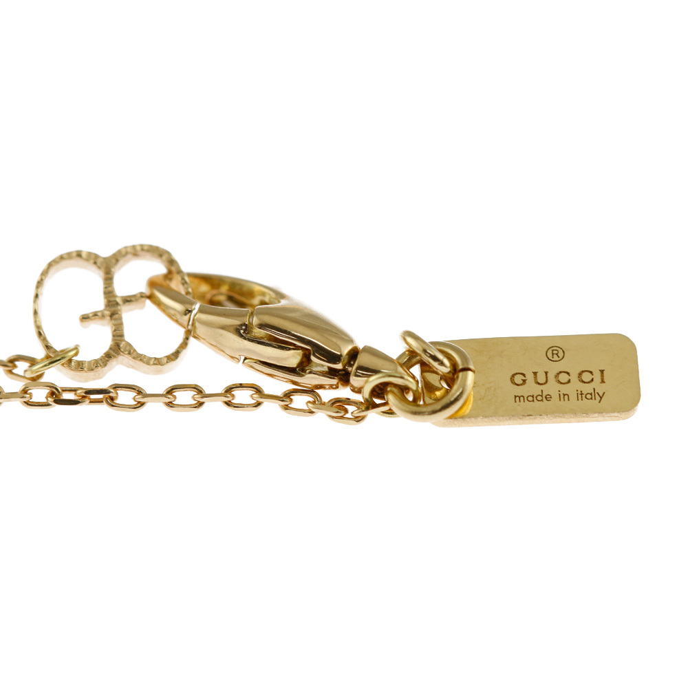 グッチ GG アイコン ブルーム ネックレス 18金 K18イエローゴールド レディース GUCCI 中古 美品_画像5