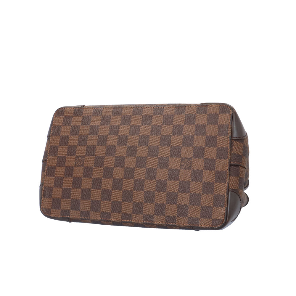 ルイヴィトン ハムステッドPM ダミエ ショルダーバッグ ダミエキャンバス N51205 ブラウン レディース LOUIS VUITTON 中古_画像4