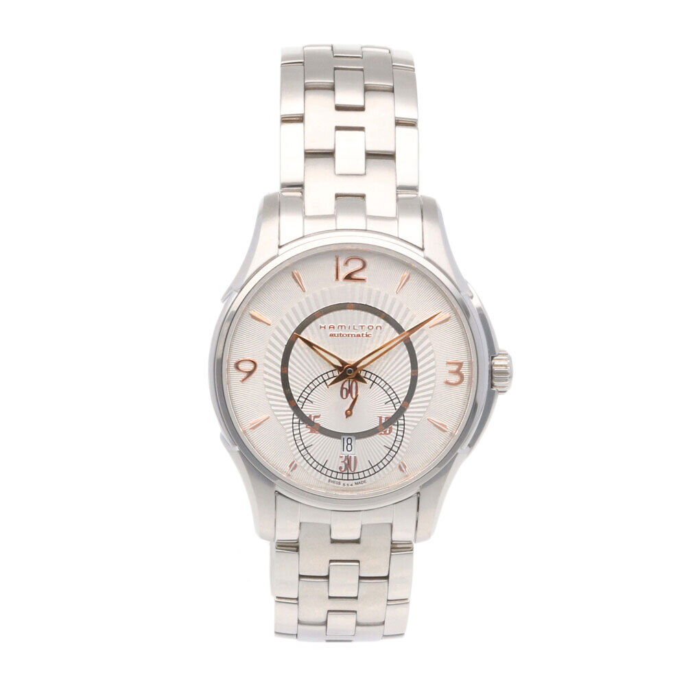 ハミルトン ジャズマスター 腕時計 時計 ステンレススチール H325550 自動巻き メンズ 1年保証 HAMILTON 中古 美品_画像5