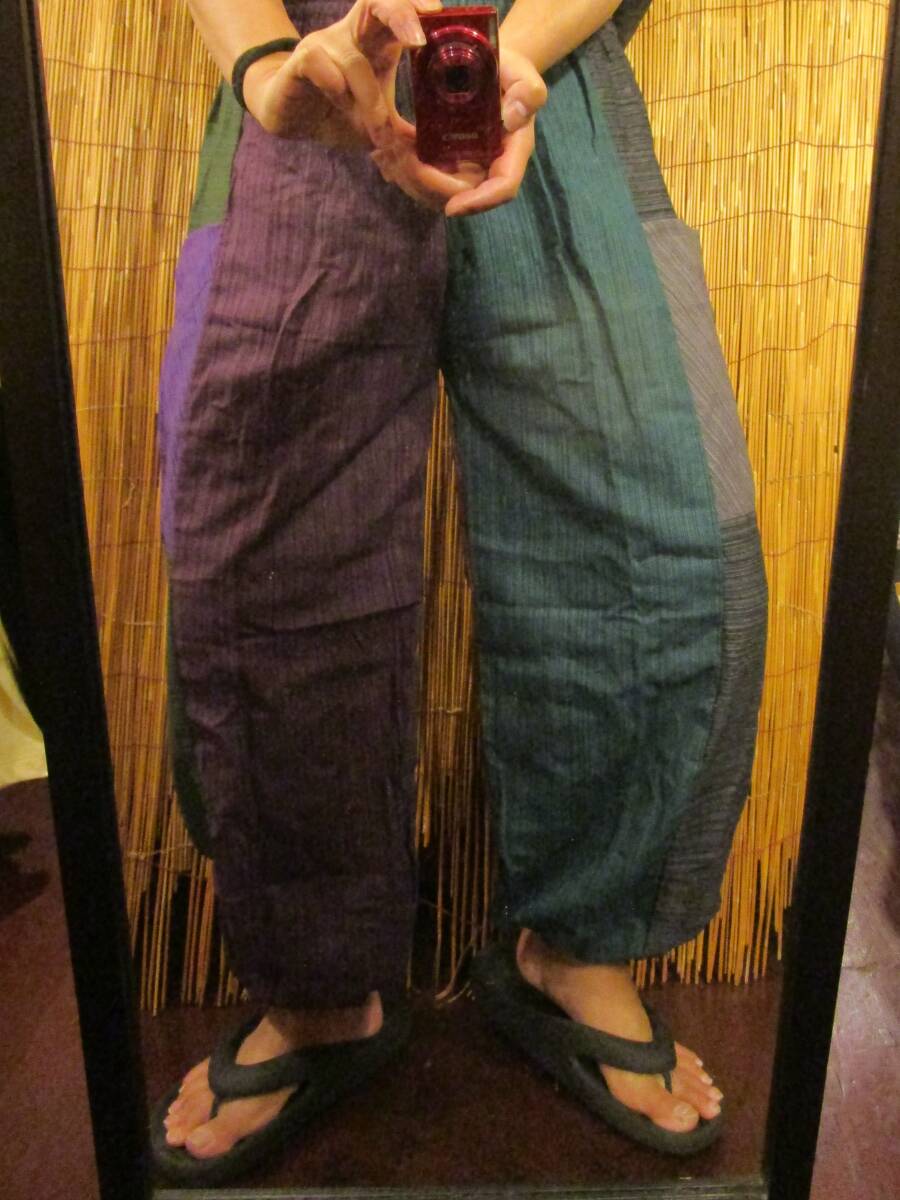 [SALE]① new goods * man and woman use * cotton material * switch color * cargo type * soft * Aladdin pants 