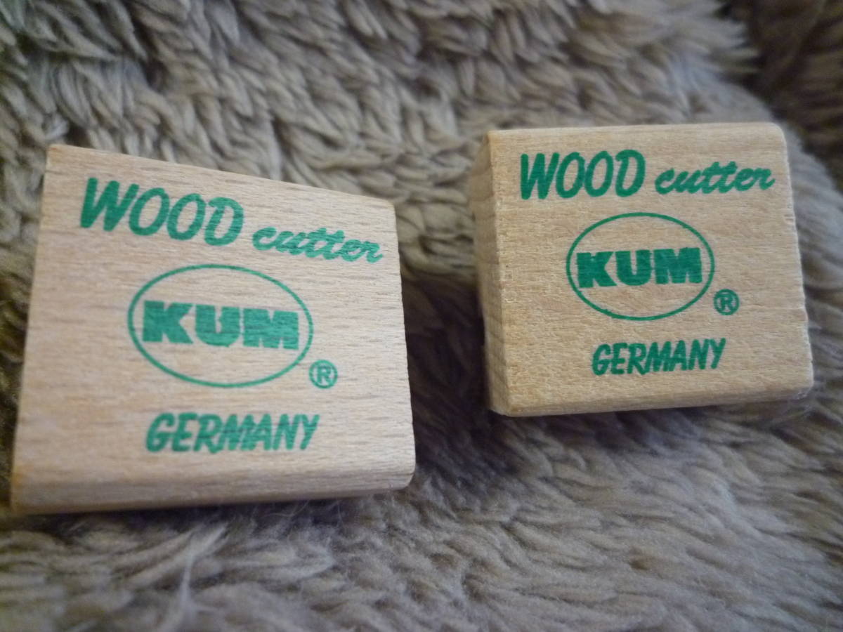 木製 鉛筆削り ２穴タイプ ２個セット・未使用  ドイツ製の画像2