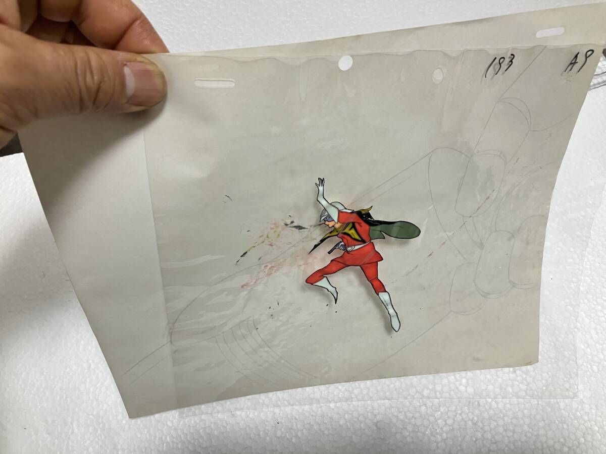機動戦士ガンダム セル画 原画 シャア 浦の絵はジオングの体の一 機動戦士ガンダム セル画 原画 シャア 浦の絵はジオングの体の一