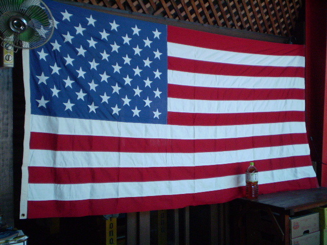 アメリカ国旗 星条旗 刺繍 ビンテージ 特大 BIG SIZE 未使用保管。 - www.brodco.com