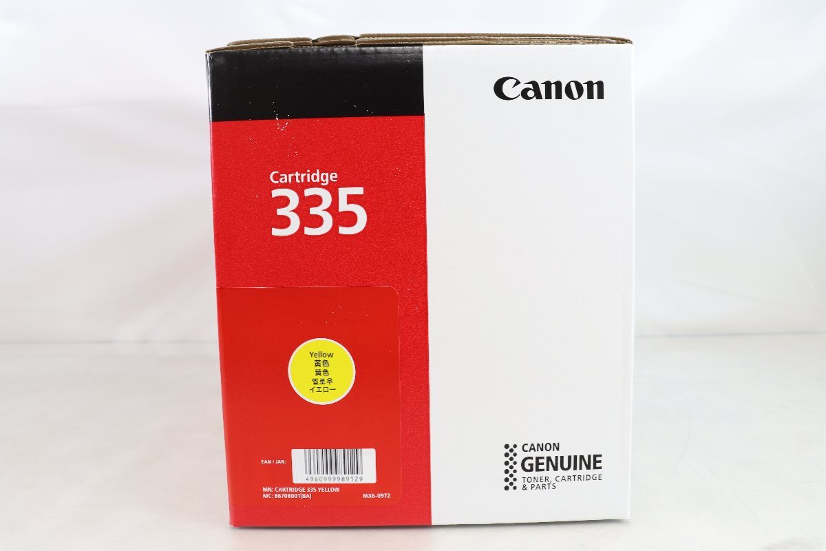  unused Canon Laser cartridge 335 yellow CRG-335YEL Canon 24047906