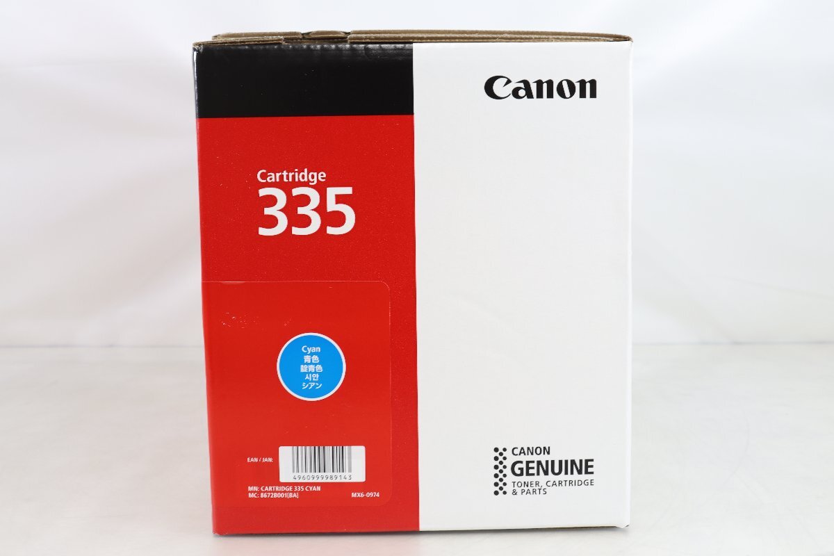  не использовался Canon Laser картридж 335 Cyan CRG-335CYN Canon 24047907